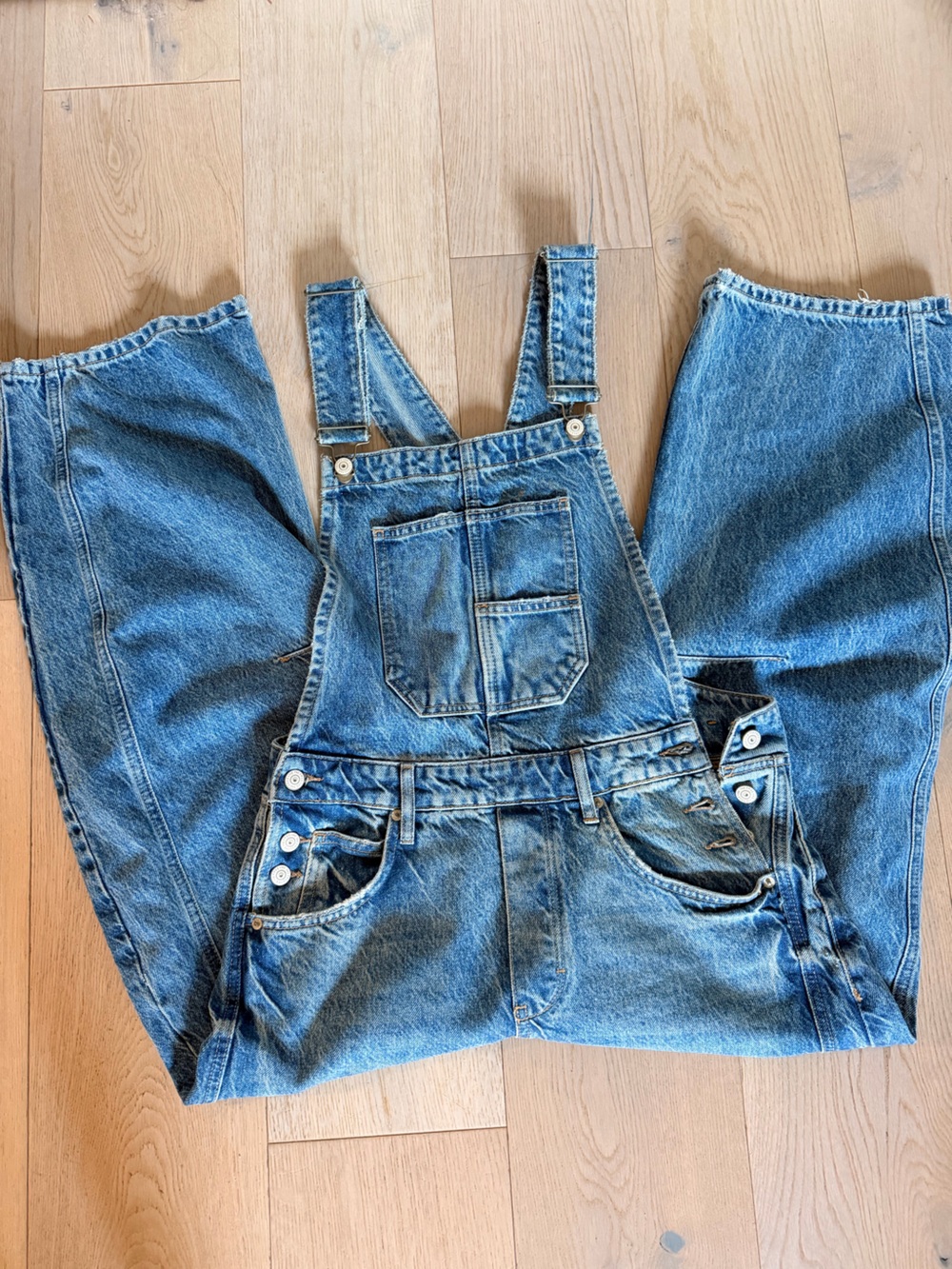 We the Free Good Luvk Barrel Overalls - Picture 4 of 5